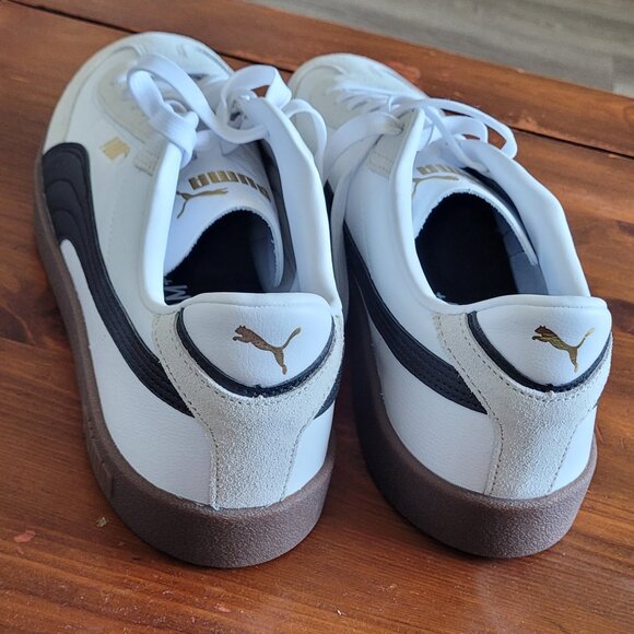 Puma Men’s Super Liga OG Retro Sneakers White/Black (Size 12) - Picture 4 of 7
